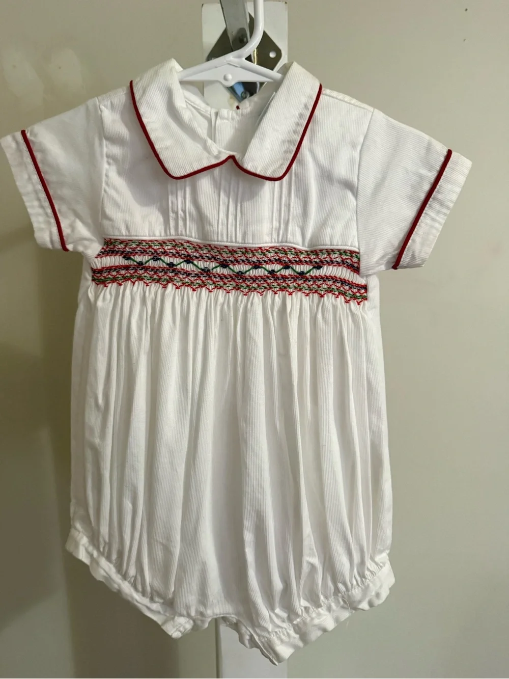Willbeth Smocked Bubble Romper